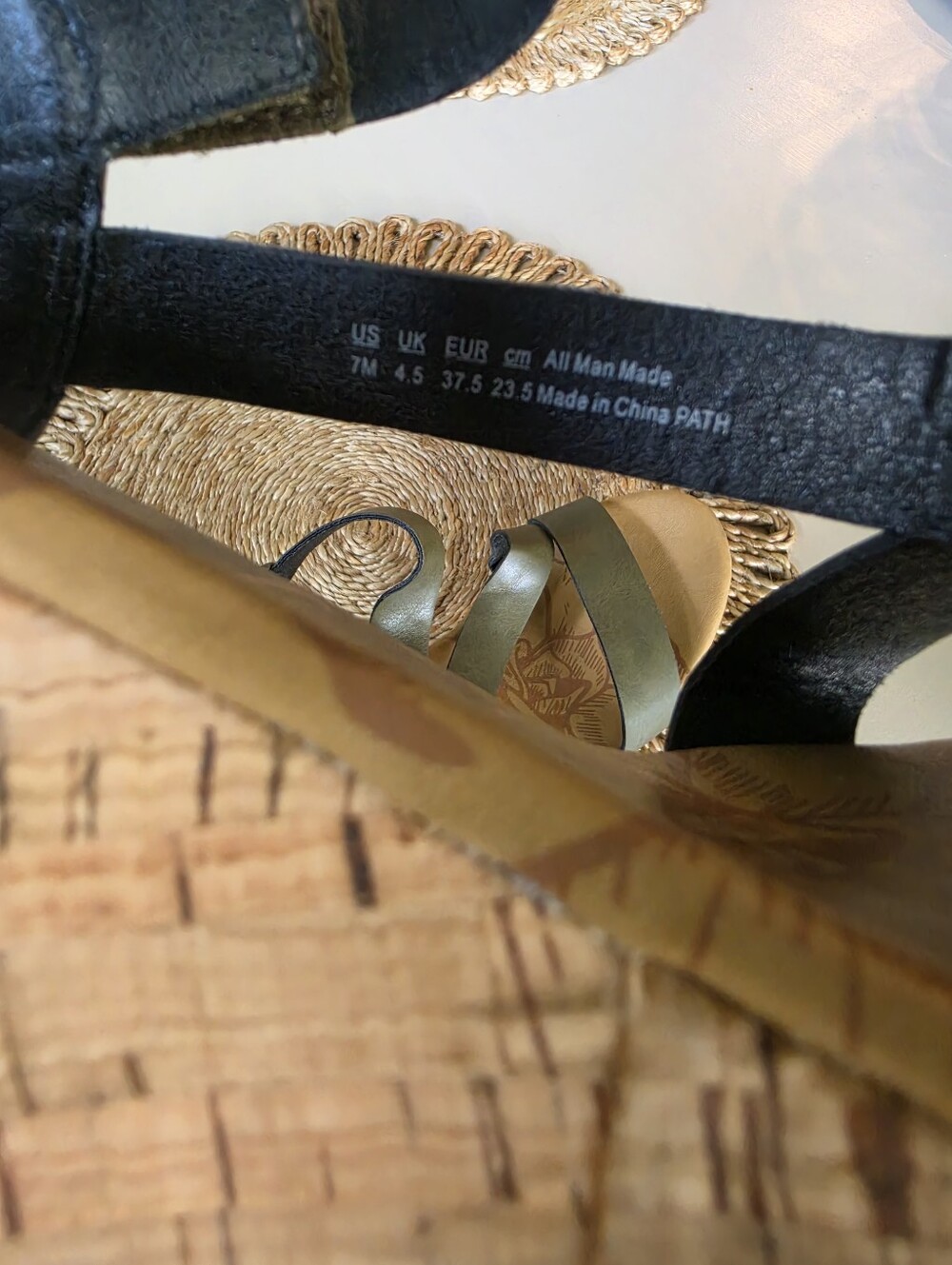 Blowfish Green Sandles - Picture 6 of 6